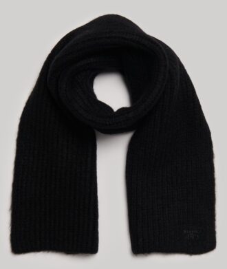 Gerippter Strickschal