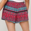 Gesmokte Strandshorts Gesmokte Strandshorts
