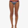 Gestreifte Bikini-Slips aus recyceltem Material Gestreifte Bikini-Slips aus recyceltem Material