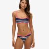 Gestreifte Bikini-Slips aus recyceltem Material Gestreifte Bikini-Slips aus recyceltem Material