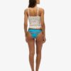 Gestreifte Bikini-Slips aus recyceltem Material