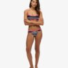 Gestreifte Bikini-Slips aus recyceltem Material Gestreifte Bikini-Slips aus recyceltem Material
