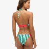 Gestreiftes Triangel-Bikini-Oberteil Gestreiftes Triangel-Bikini-Oberteil