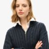 Gestrickter Rugby-Henley-Pullover Gestrickter Rugby-Henley-Pullover