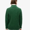 Gestrickter Rugby-Henley-Pullover Gestrickter Rugby-Henley-Pullover