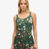 Gewebtes Maxikleid mit Stufen Gewebtes Maxikleid mit Stufen