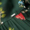 Gewebtes Maxikleid mit Stufen Gewebtes Maxikleid mit Stufen