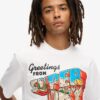 Grafik-T-Shirt „Travel Postcard“