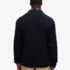 Grob gestrickte Strickjacke mit durchgehendem Reißverschluss Grob gestrickte Strickjacke mit durchgehendem Reißverschluss