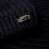 Grobstrick-Pullover mit halbem Reißverschluss Grobstrick-Pullover mit halbem Reißverschluss