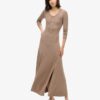 Halbknopf-Midi-Kleid Halbknopf-Midi-Kleid