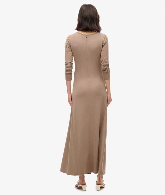 Halbknopf-Midi-Kleid Halbknopf-Midi-Kleid