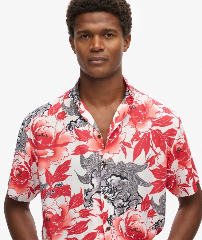 Hawaiianisches Resort-Hemd Hawaiianisches Resort-Hemd