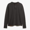 Henley-Oberteil mit Vintage-Struktur Henley-Oberteil mit Vintage-Struktur
