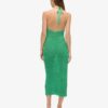 Häkel-Maxikleid mit Neckholder