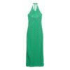 Häkel-Maxikleid mit Neckholder