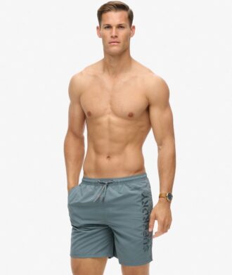 Hochwertige, bestickte 17-Zoll-Shorts