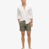 Hochwertige, bestickte 17-Zoll-Shorts