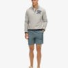 Hochwertige, bestickte 17-Zoll-Shorts