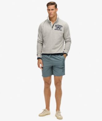 Hochwertige, bestickte 17-Zoll-Shorts