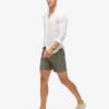 Hochwertige, bestickte 17-Zoll-Shorts