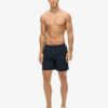 Hochwertige, bestickte 17-Zoll-Shorts