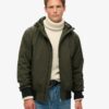 Hooded Bomberjacke aus Surplus-Nylon Hooded Bomberjacke aus Surplus-Nylon