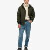 Hooded Bomberjacke aus Surplus-Nylon Hooded Bomberjacke aus Surplus-Nylon