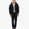 Hooded Bomberjacke aus Surplus-Nylon Hooded Bomberjacke aus Surplus-Nylon