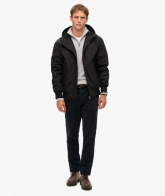 Hooded Bomberjacke aus Surplus-Nylon