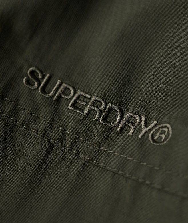 Hooded Bomberjacke aus Surplus-Nylon Hooded Bomberjacke aus Surplus-Nylon