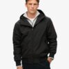 Hooded Bomberjacke aus Surplus-Nylon Hooded Bomberjacke aus Surplus-Nylon