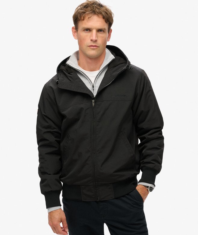 Hooded Bomberjacke aus Surplus-Nylon Hooded Bomberjacke aus Surplus-Nylon