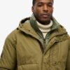 Hooded Cotton Lined Deck Jacket Hooded Cotton Lined Deck Jacket