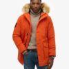 Hooded Everest-Parka mit Kapuze aus Kunstfell