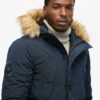 Hooded Everest-Parka mit Kapuze aus Kunstfell