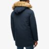 Hooded Everest-Parka mit Kapuze aus Kunstfell