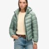 Hooded Fuji-Daunenjacke