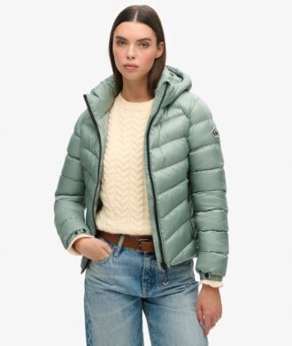 Hooded Fuji-Daunenjacke