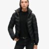 Hooded Fuji-Daunenjacke