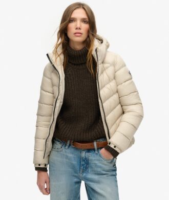 Hooded Fuji-Daunenjacke