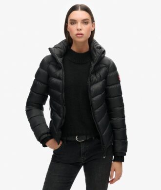 Hooded Fuji-Daunenjacke