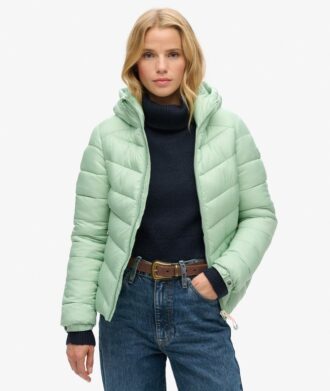 Hooded Fuji-Daunenjacke