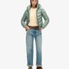 Hooded Fuji-Daunenjacke