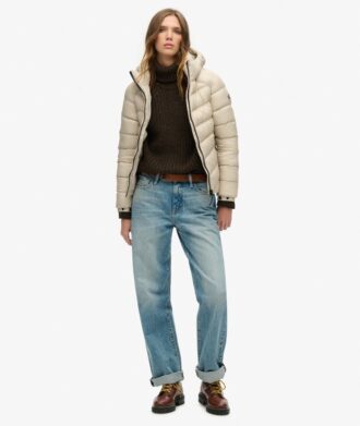 Hooded Fuji-Daunenjacke