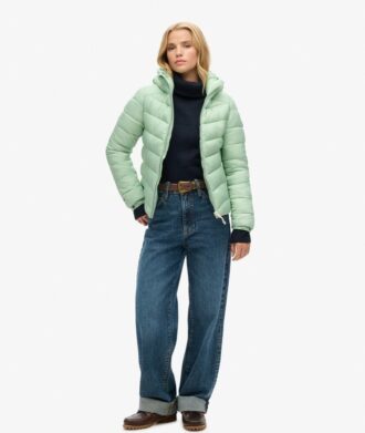 Hooded Fuji-Daunenjacke