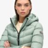 Hooded Fuji-Daunenjacke