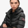 Hooded Fuji-Daunenjacke