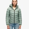 Hooded Fuji-Daunenjacke