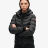 Hooded Fuji-Daunenjacke